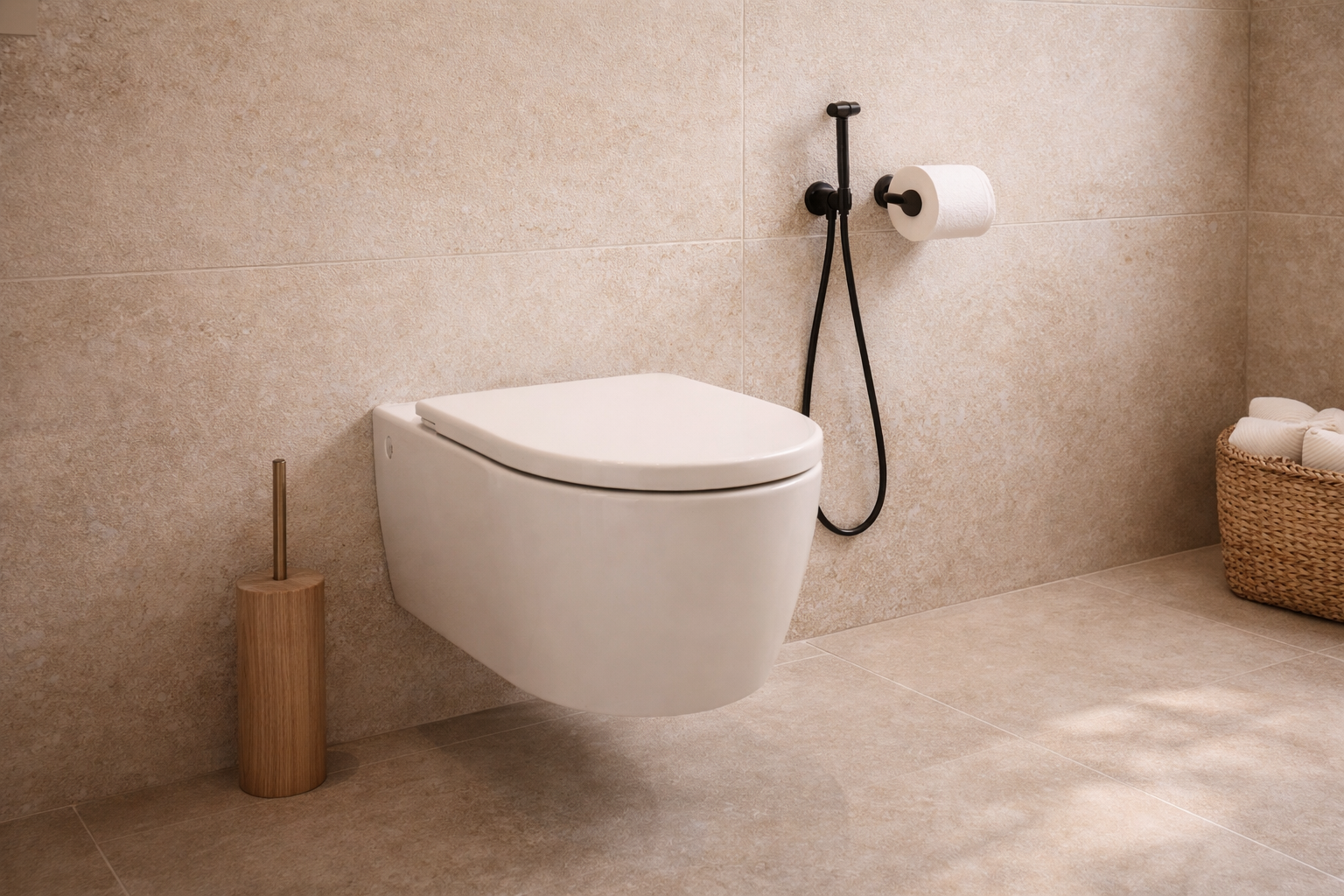 baño elevado moderno